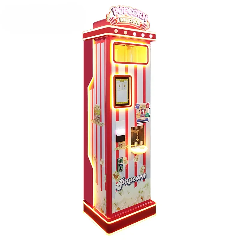 new best price fully automatic popcorn vending machine