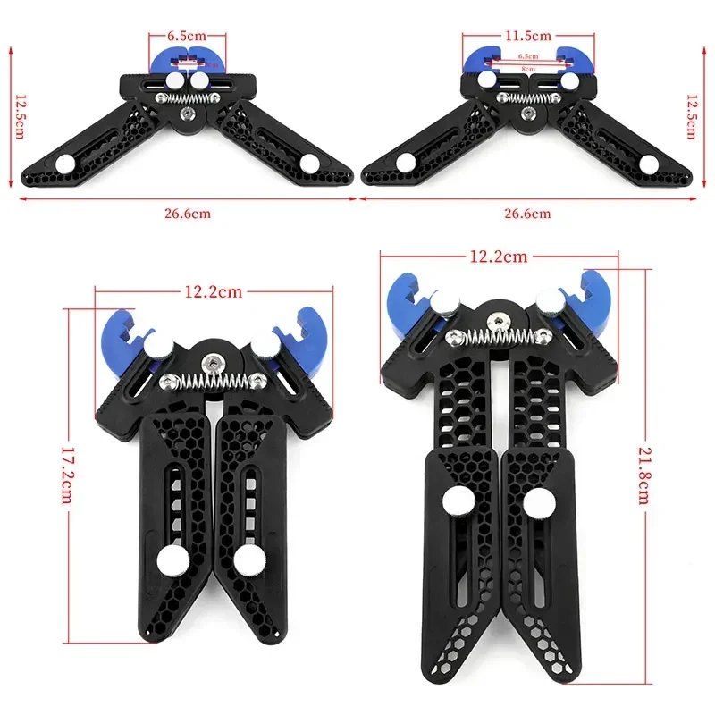 1pc Archery Compoun Bow Stand Holder Adjustable Support Stands Bracket for Outdoor Sports Hunting Shooting Training Accessories