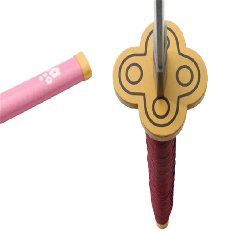 Gioco di ruolo Whoswho Spada in legno Katana da 41 pollici Anime Cosplay Roger Shanks Prop Modello 104 cm