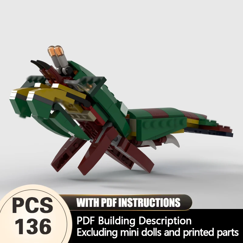 

Creators Animal Series Model MOC Building Bricks Mantis Shrimp Modular Technology Gifts Holiday Assemble Children Toys Suit