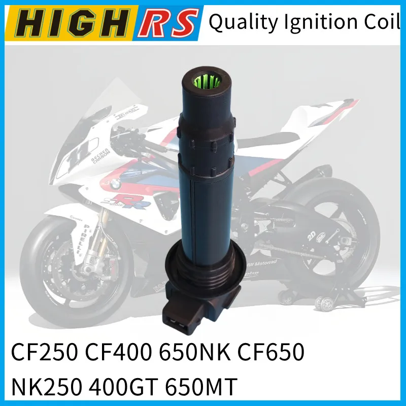 For CF Moto CFMoto CF 650NK 650TR 650MT CF 400NK 400GT CF500 CF700 2/4 PCS Ignition Coil Spark Plug Caps Replace 0700-178000