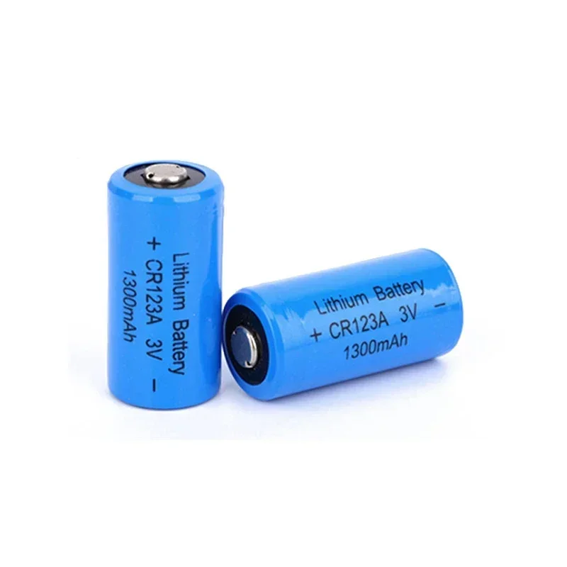 CR123A 3V 1300mah non-rechargeable disposable battery cell for GPS security system camera medical equipment