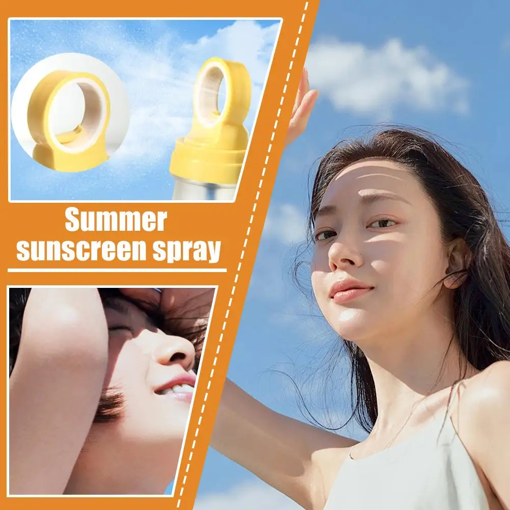 

Spf 50+ Sunscreen Spray Whitening Creams for Face Whole Body Use Protector Solar Blocker Anti-aging Facial Sunscreen O6F8