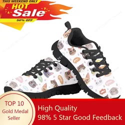 Kawaii Cartoon Katzen pfoten muster verschleiß feste Kinder laufschuhe für Jungen Mädchen schnüren Komfort Männer Basketball Turnschuhe neu