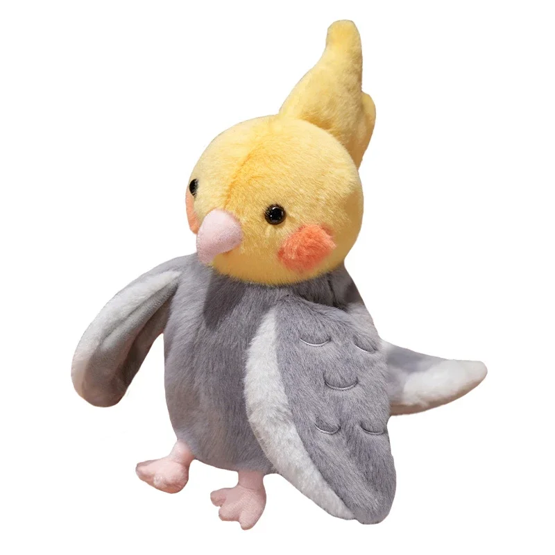 20 cm Papagei Plüsch Hand Finger Geschichte Puppe Kuscheltiere Spielzeug Kawaii Puppen Pädagogisches Baby Spielzeug Kinder Geschenk Vogel Handpuppe