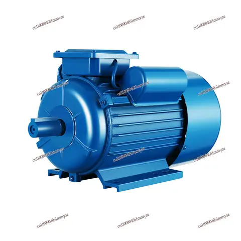 High Power Single Phase Induction Motor, 110V/220V 0.5HP-2HP, for Household Water Pump, Air Compressor, Fan - Low Noise