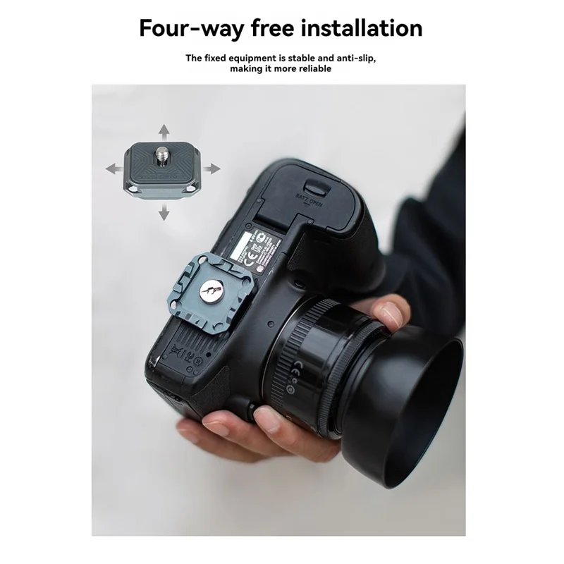 ABKI-Cobone Quick Release Shoulder Strap Base With Quick Disconnect Adapter For Fujifilm Canon Sony Cameras For Fast Release Pla