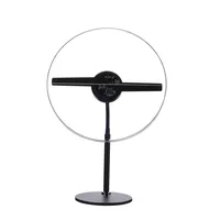 2023 High Quality 32cm WiFi App 3D Holographic Display 3d Led Hologram Fan For Advertising Indoor Hologram Projector