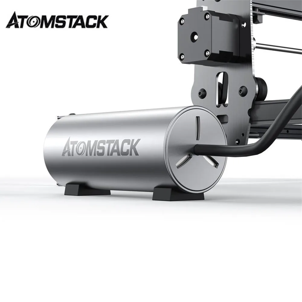 ATOMSTACK X7 A10 S10 A5 PRO Laser Cutting/Engraving Air-Assisted Accessories Quiet Fast Installation Soot Removal Super Airflow