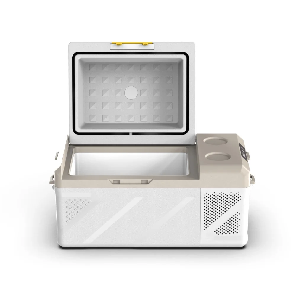 KM20 Camping Electric Cooler Car Home Hotel Refrigerator and Freezer Compact 12v Mini Skincare Wine Refrigerator