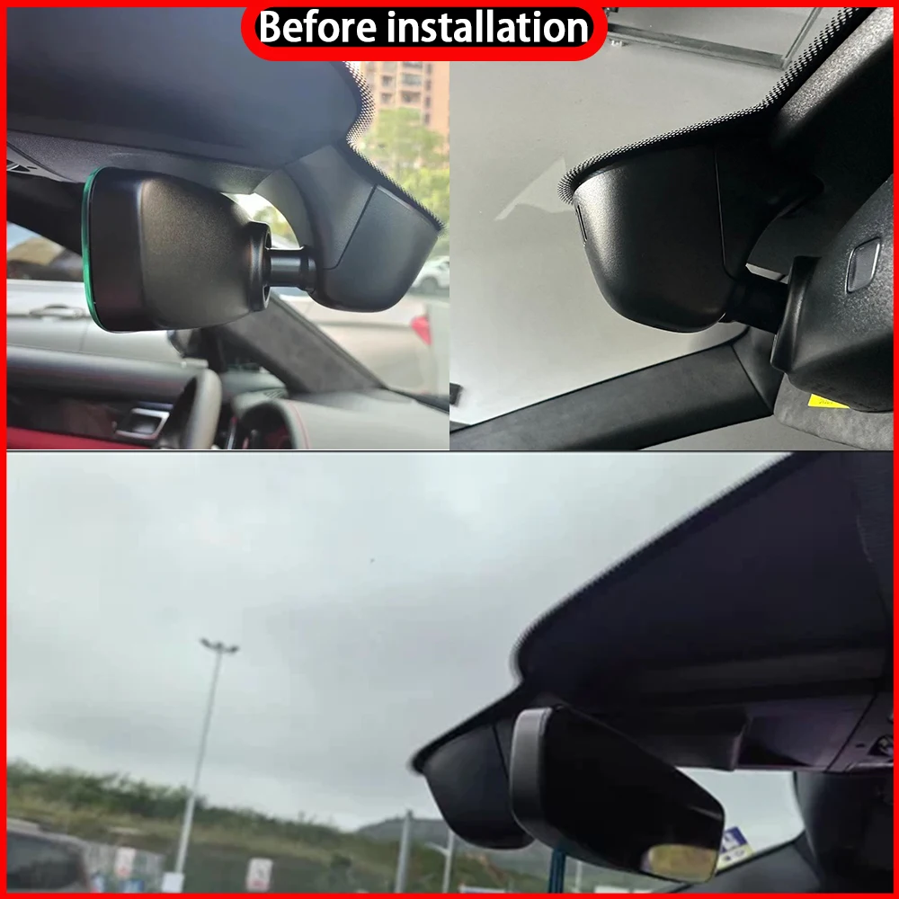 for Porsche Cayenne Panamera Taycan Carrera 972 971 911 992 9YA 9YB 9J1 4K Wifi DVR Video Recorder Dash Cam Front Rear Camera
