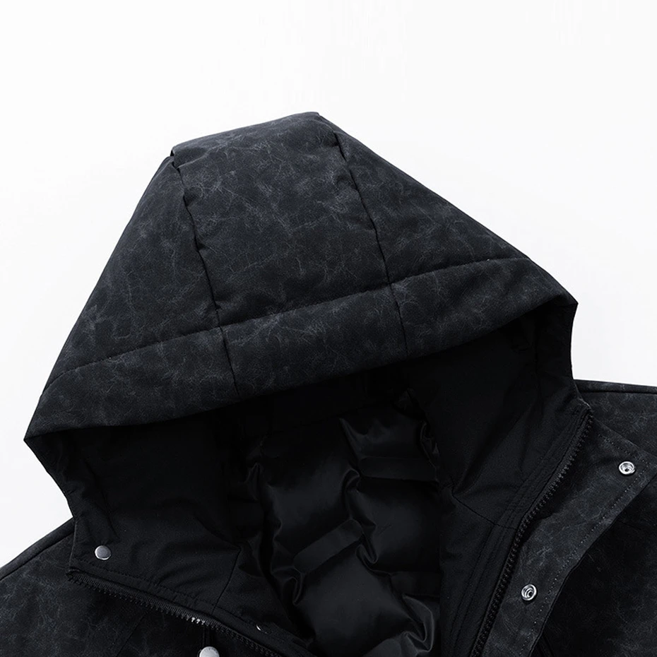 Winter Down Jacket Men Winter Puffer Jackets Plus Size 8XL Down Coat Male Fashion Casual Long Down Jackets Big Size 8XL