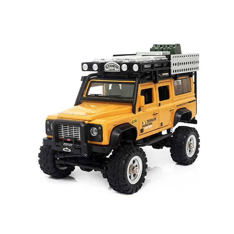 

NEW RC Car 1/28 2.4G 4WD Climbing Car Remote Control Off-Road Vehicle Alloy Metal Car Electric Truck with Light RTR Toy SG 2801