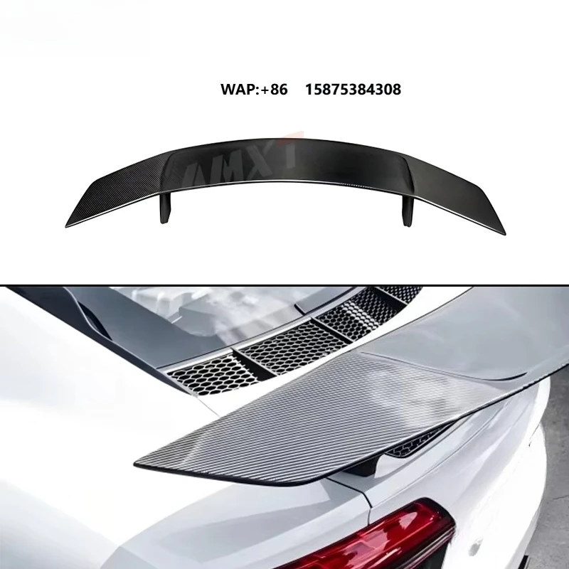 VORS Spoiler Rear Wing High Quality Fast Delivery Prepreg Dry Carbon Fiber Body Kits for R8