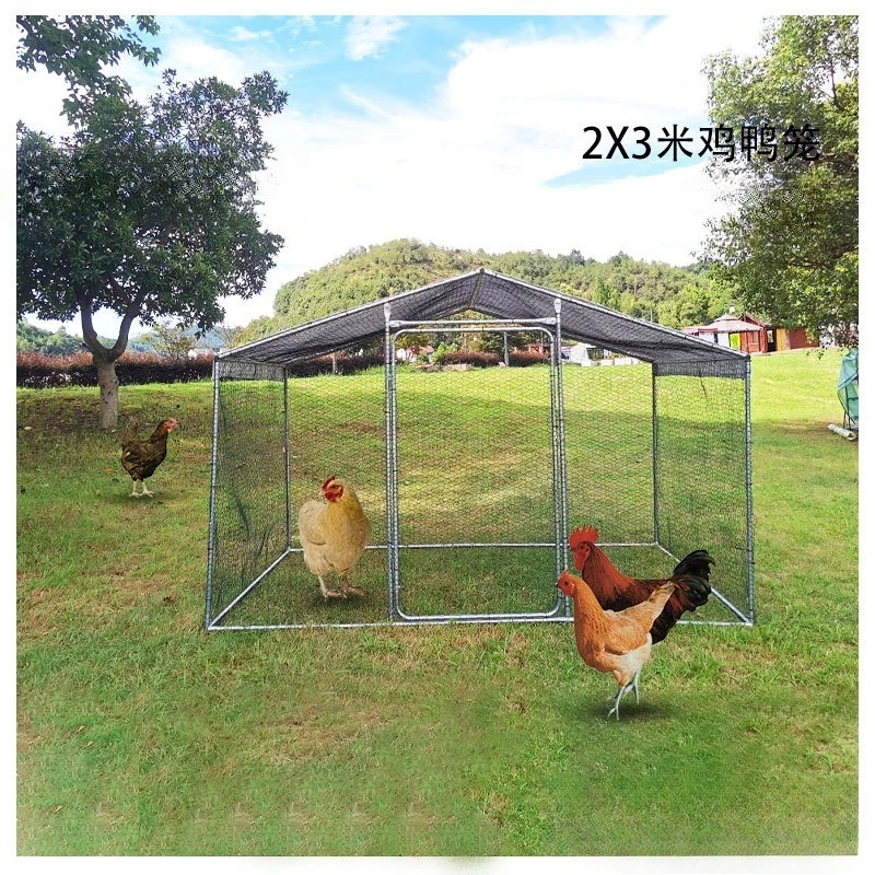 

3x2 meters outdoor breeding chicken shed/full set of skeleton windproof and rainproof simple shed to build chicken and duck