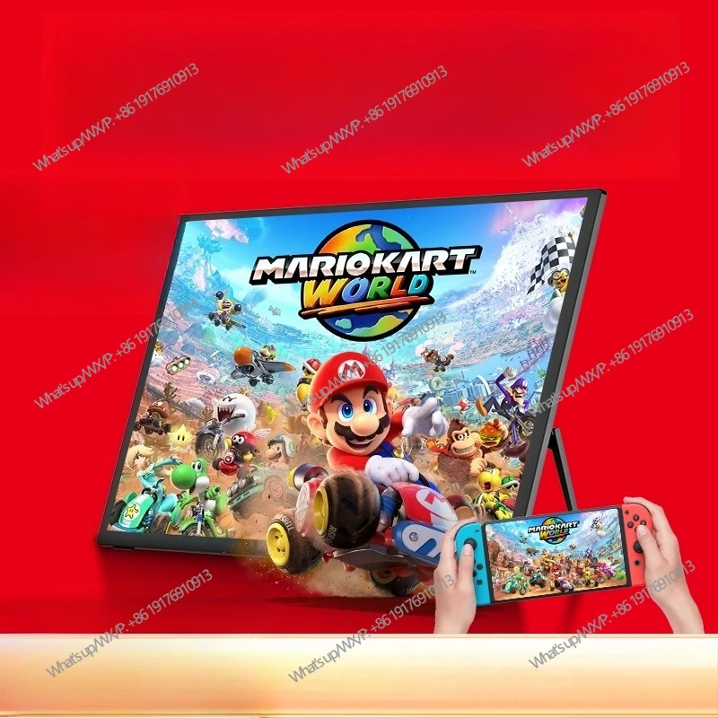 18.5 inch portable monitor 4k touch computer notebook external monitor, portable screen tool