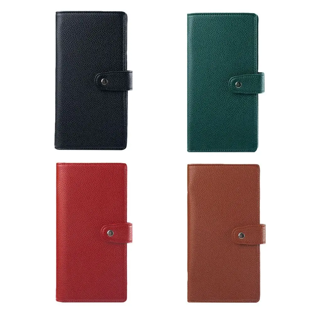 Save Money Envelopes Money Saving Challenge PU Large Capacity Bank Deposit Folder Reusable Waterproof Savings Binder Children