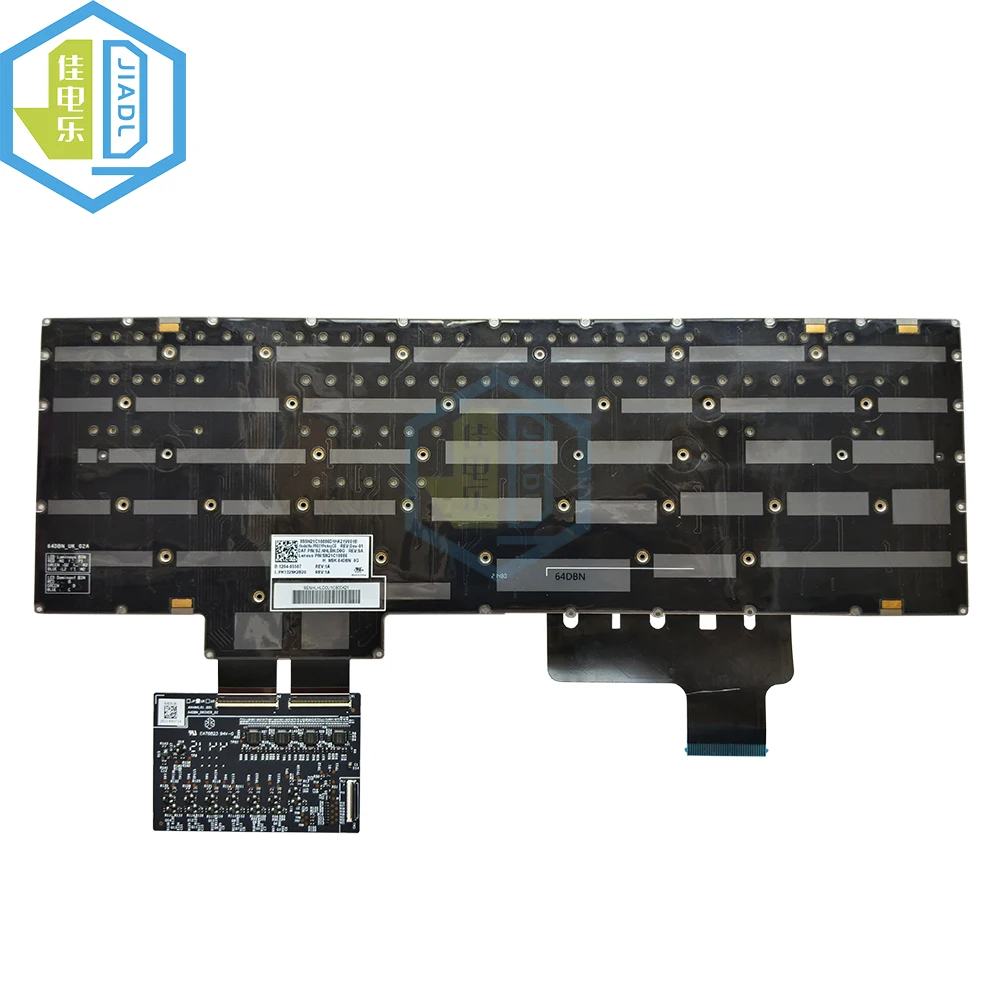 New TR LA IT HB GR RGB backlight laptop replacement keyboard for Lenovo Y750-15ZMH Legion S7-15ACH6 7-15imhg05 with PCB board