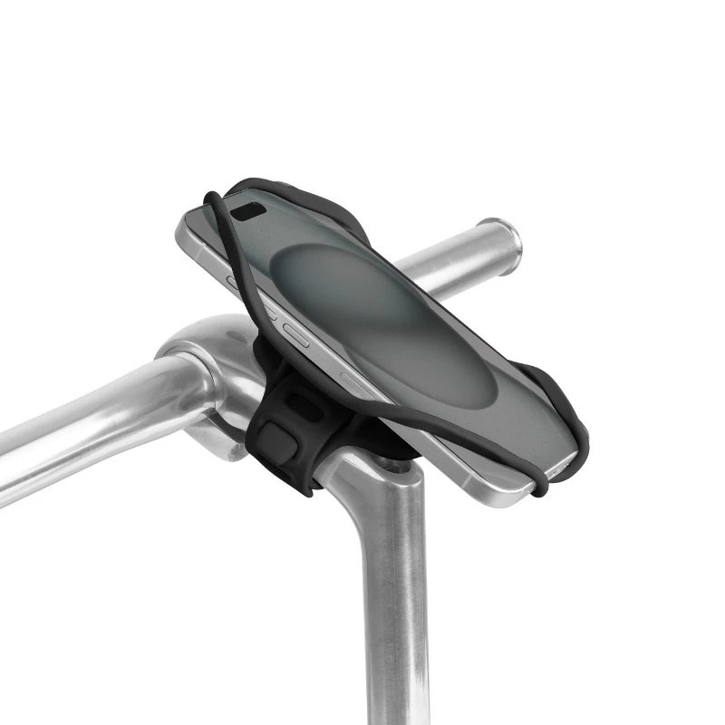 

Road bike mobile phone holder mountain bike silicone shock absorption wind breaking handle lightweight quick dismantling