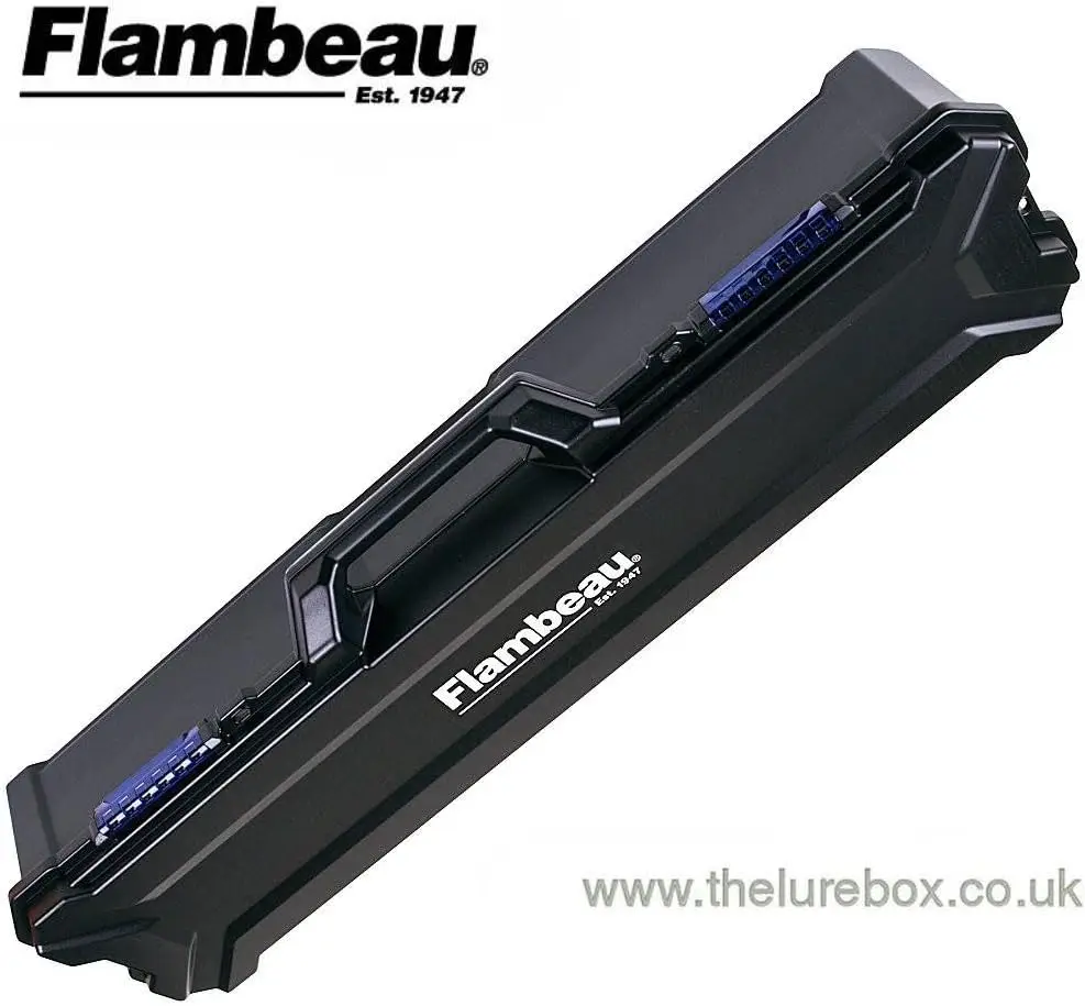 Portable Fishing Rod Storage Box with Bunk Design, Holds 4 Rods Securely for Easy Transport