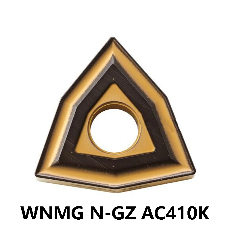 WNMG WNMG080404 WNMG080408 WNMG080412 N-GZ AC410K Carbide Cutter Turning Lathe Metal Inserts CNC Tools Original WNMG080408N-GZ