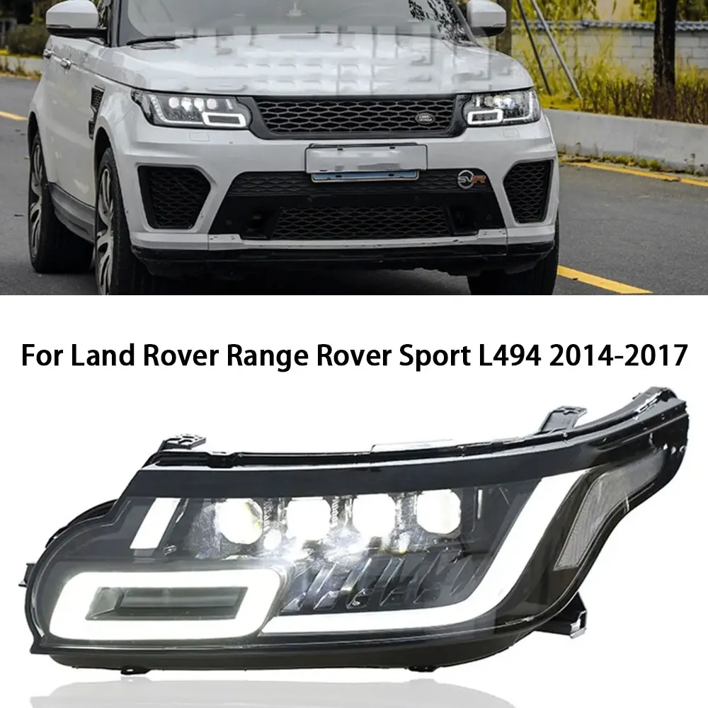 

Car Led Front Lights For Land Rover Range Rover Sport Headlights L494 2014-2017 Accessories Modified Led DRL Headlamp Assembly