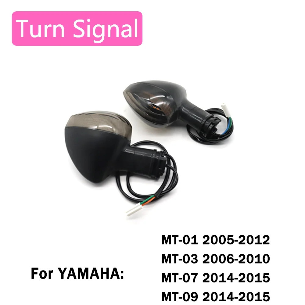 

For YAMAHA MT01 MT03 2005-2012 MT07 MT09 2014-2015 MT 01 03 07 09 Motorcycle Accessories LED Indicator Blinker Flasher