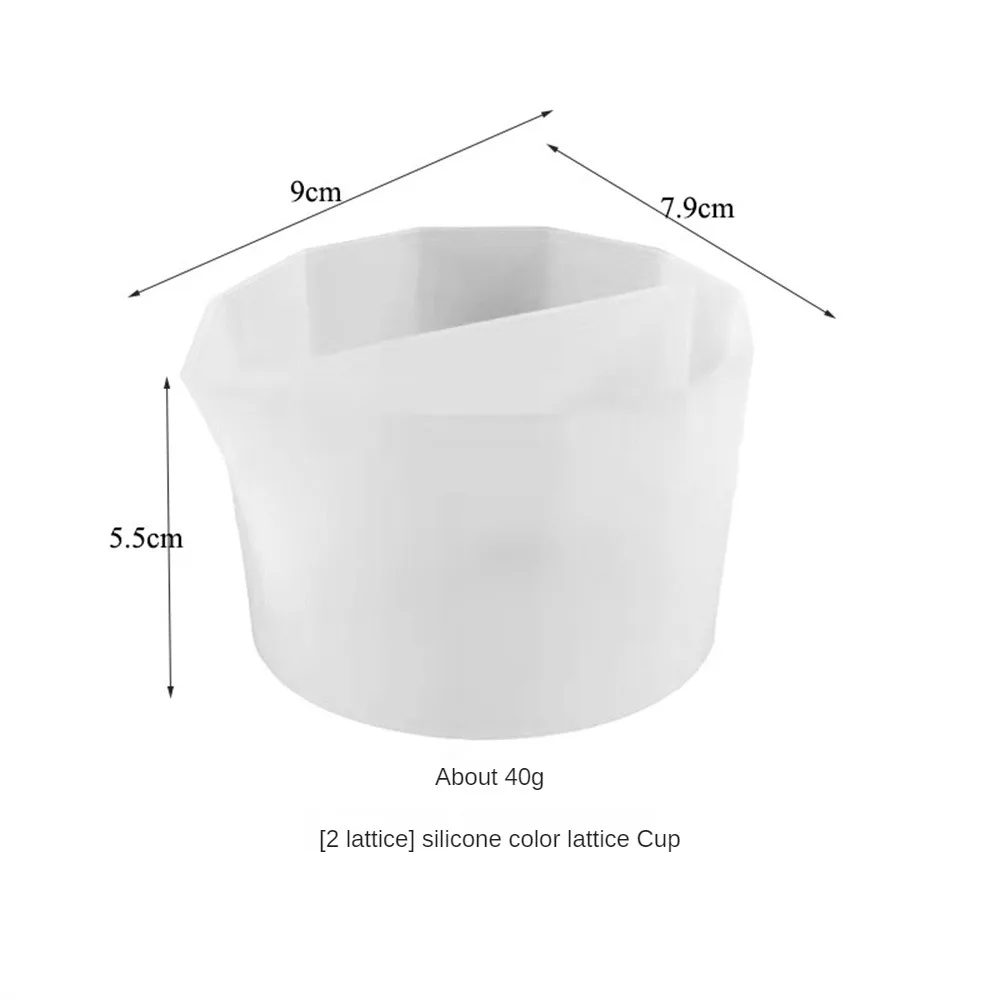 For fun Silicone Distributing Cup Liquid Pigment Resin Color Mixing Cup Resin Cup for Epoxy Resin Crafts Making Tools