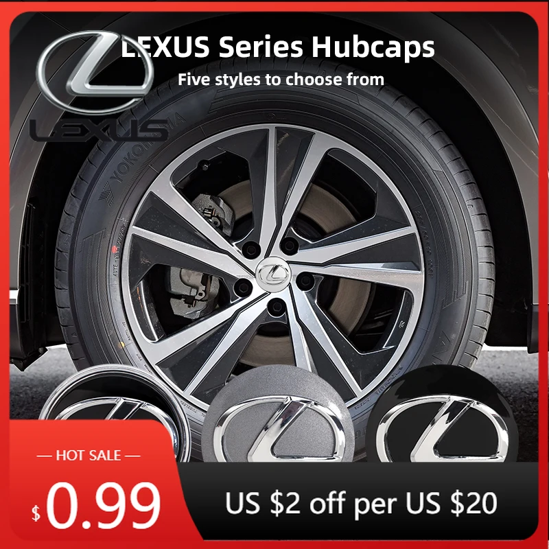 

Interior Stickers 4Pcs 62mmCar Styling Wheel Center Cap Hub Replaced Covers For Lexus IS250 IS200 CT200h GS300 LS430 RX450h LX57