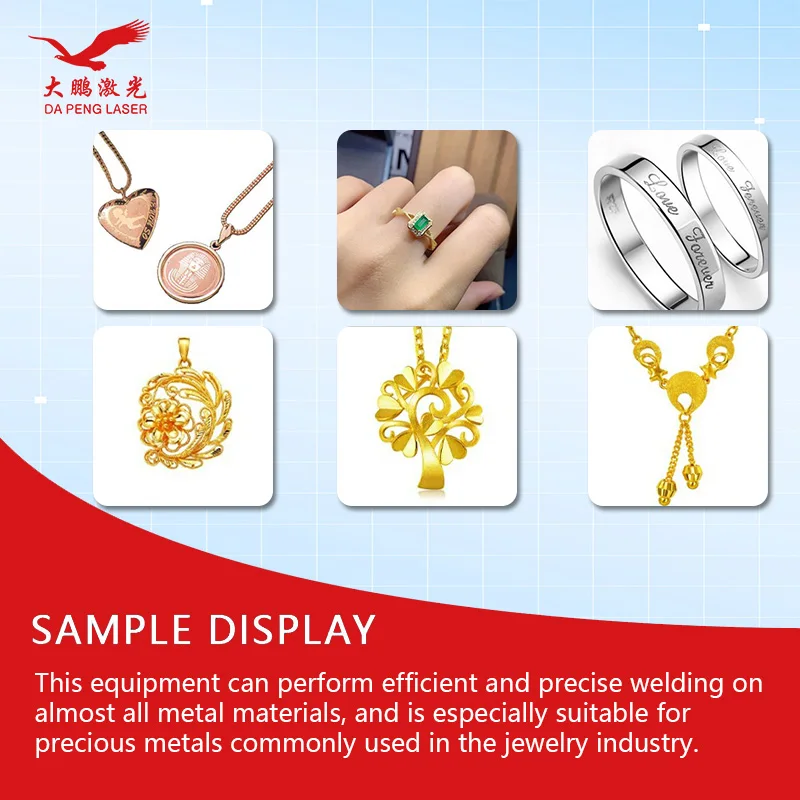 Miniature Jewelry Fiber Laser Spot Welding Machine-Automatic & Easy to Operate 60W Max Output New (Blue)