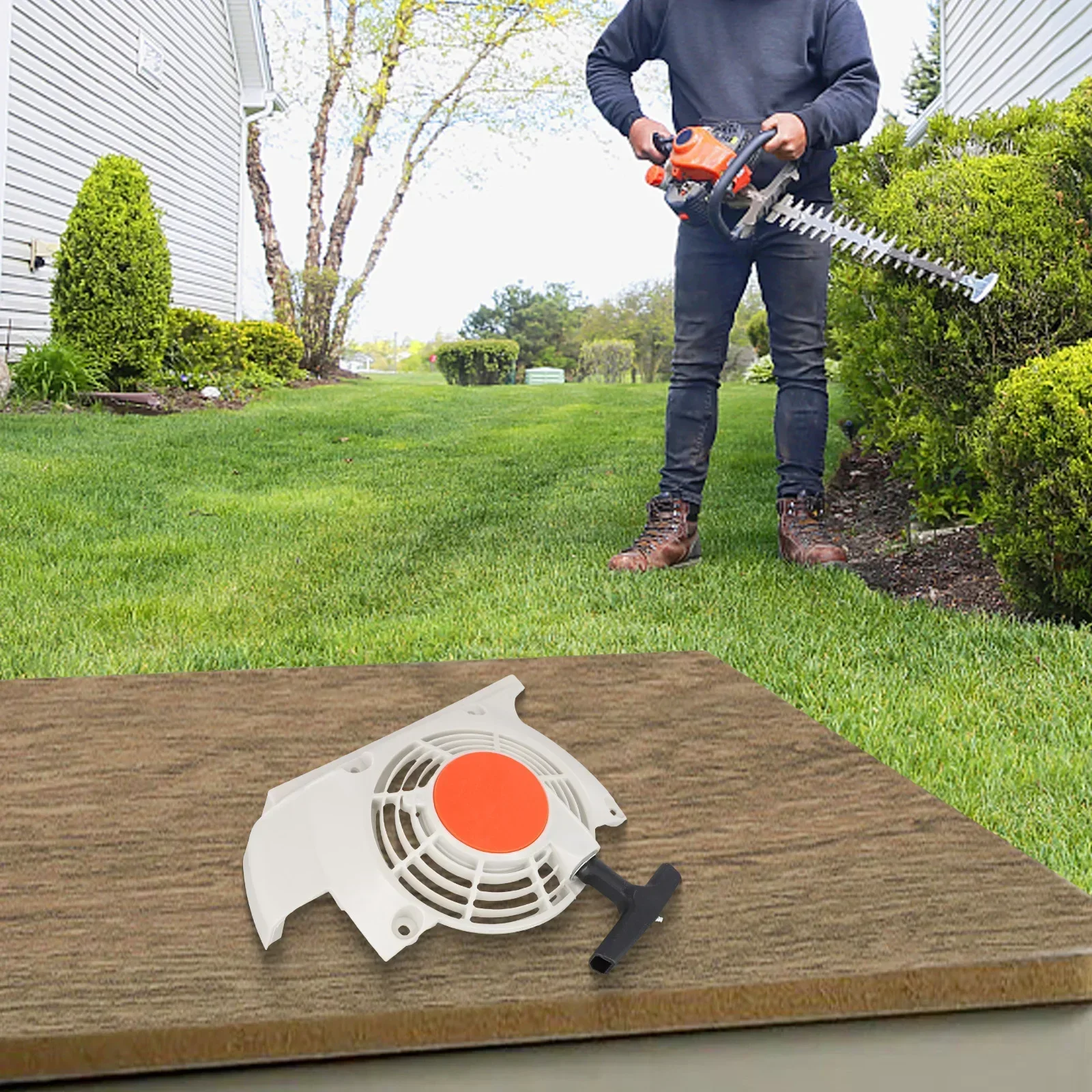 

Ручной стартер в сборе, перемотка, запуск для Stihl FS400 FS450 FS480 SP400 серии 4128-080-2101, садовый кусторез, триммер