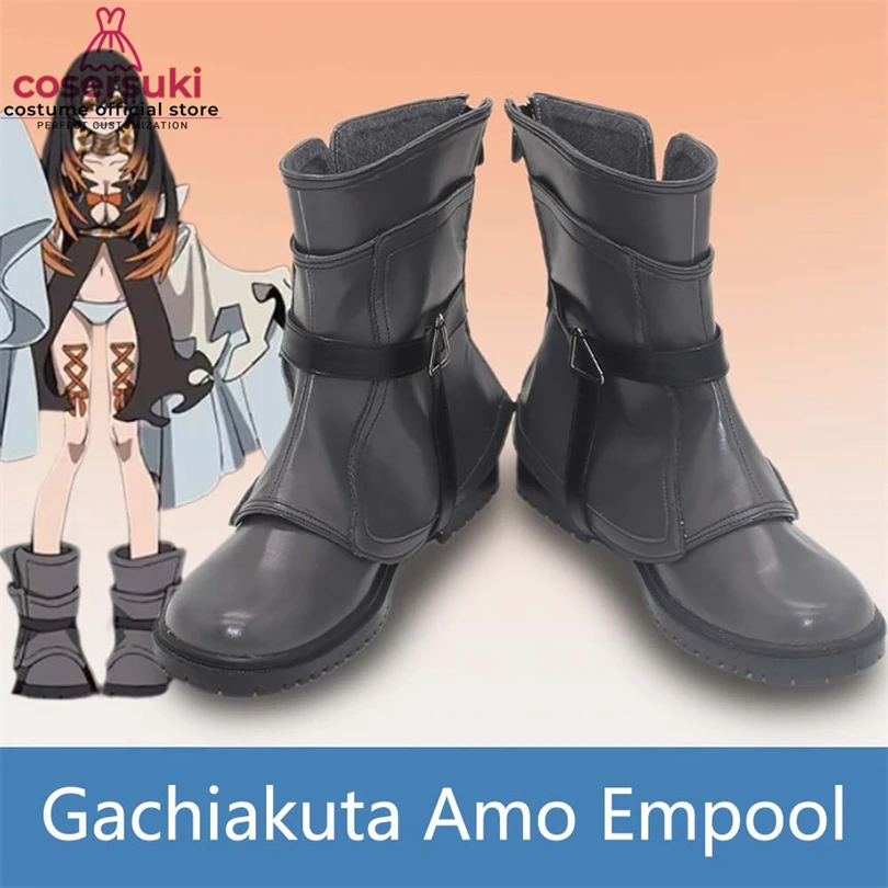 

Обувь для косплея Gachiakuta Amo Empool, ботинки, обувь ручной работы для Хэллоуина и Рождества, аниме-обувь