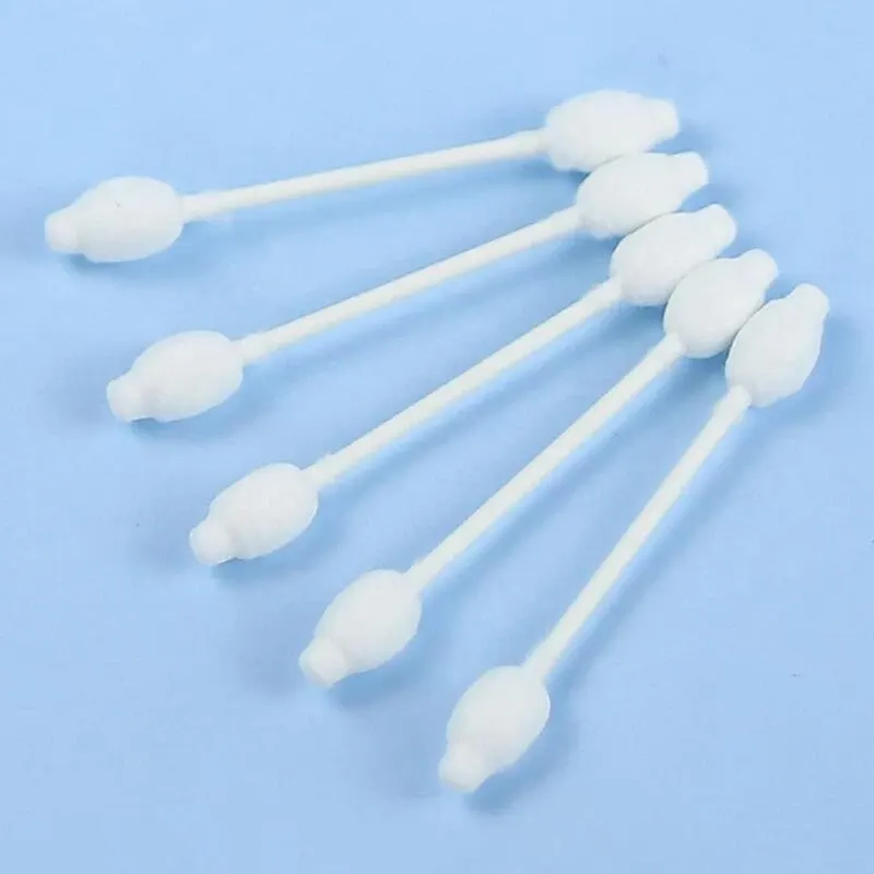 50PCS Pet Cotton Swabs Gourd Shaped Cotton Swabs Cat And Dog Ear Care Ear Care Safely Cleans Your Pet