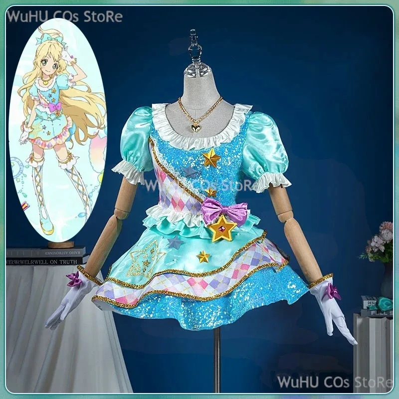 Aikatsu STARS Shiratori Hime أزياء تنكرية أحذية لوليتا كيمونو موحدة لجميع القديسين حفلة عيد الميلاد حفلة تنكرية عرض أنيمي ؛ 2