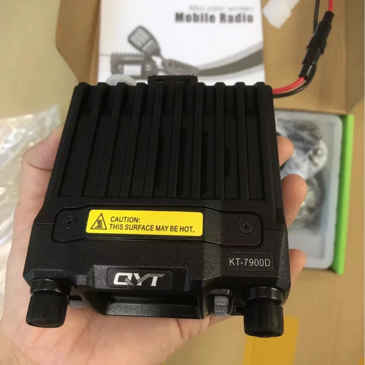 QYT Radio KT-7900D Czterozakresowa, czterostandardowa funkcja amatorskiego radia mobilnego