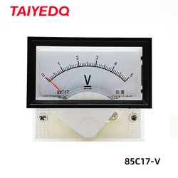 85C17 5V 10V 15V 20V 30V 50V 100V 250V 300V 450V 1000V DC Panel Meter Voltmeter for Voltage Testing