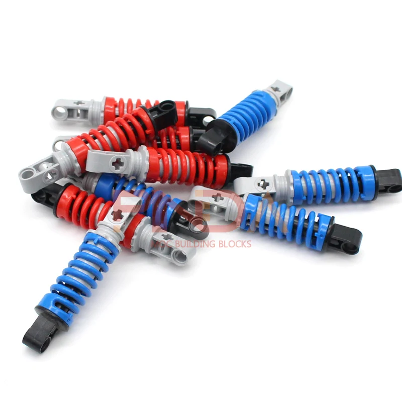 SP3 Shock Absorber Tijolo Coleção, Modular Em Massa, GBC Toy, Técnico MOC, DIY Building Block, 9L, 79717, 79717c01, 4Pcs