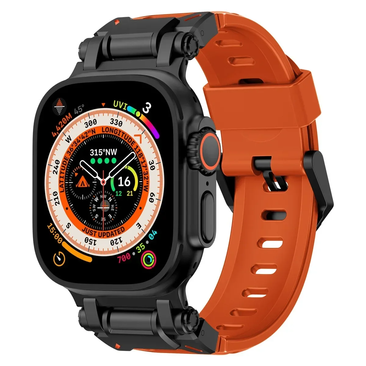 Watch Band For iwatch 42/44/45/49mm Sports Fashion Watch Strap for Watch Series Ultra2 Se 9/8/7/6/5/4/3/2/1_voghion.com