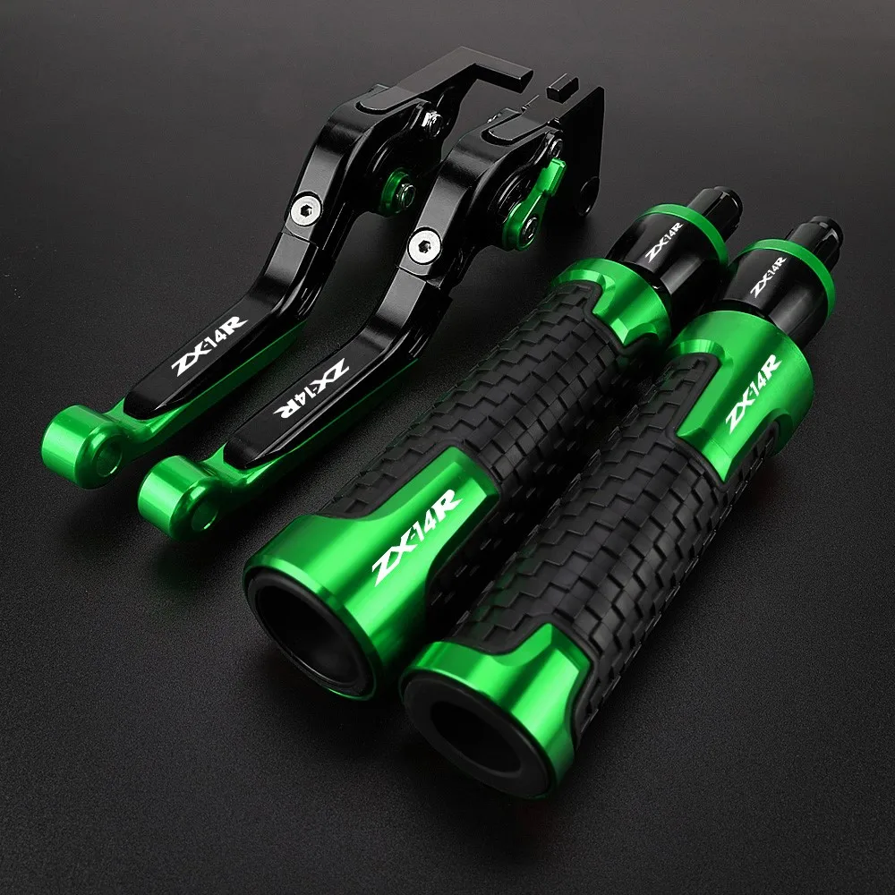 Fit FOR Kawasaki ZX14R 2006-2016 2015 2014 2013 2012 Motorcycle CNC Folding Extendable Brake Clutch Levers Adjustable Handle Set