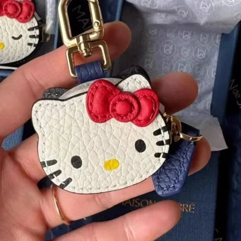 

Keychain Mini Coin Purse for Women Girl Hello Kitty Kawaii Luxury Designer Bag Portable Coin Pouch