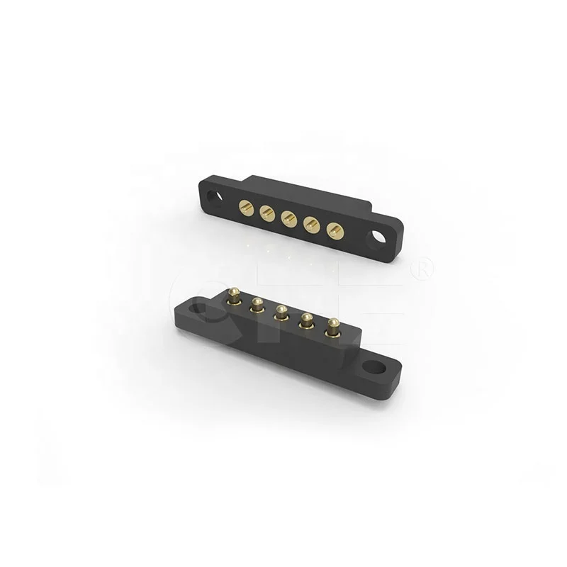 

Customized type, 5 pin 2.5mm pitch pogo pin connector or spring loaded connector
