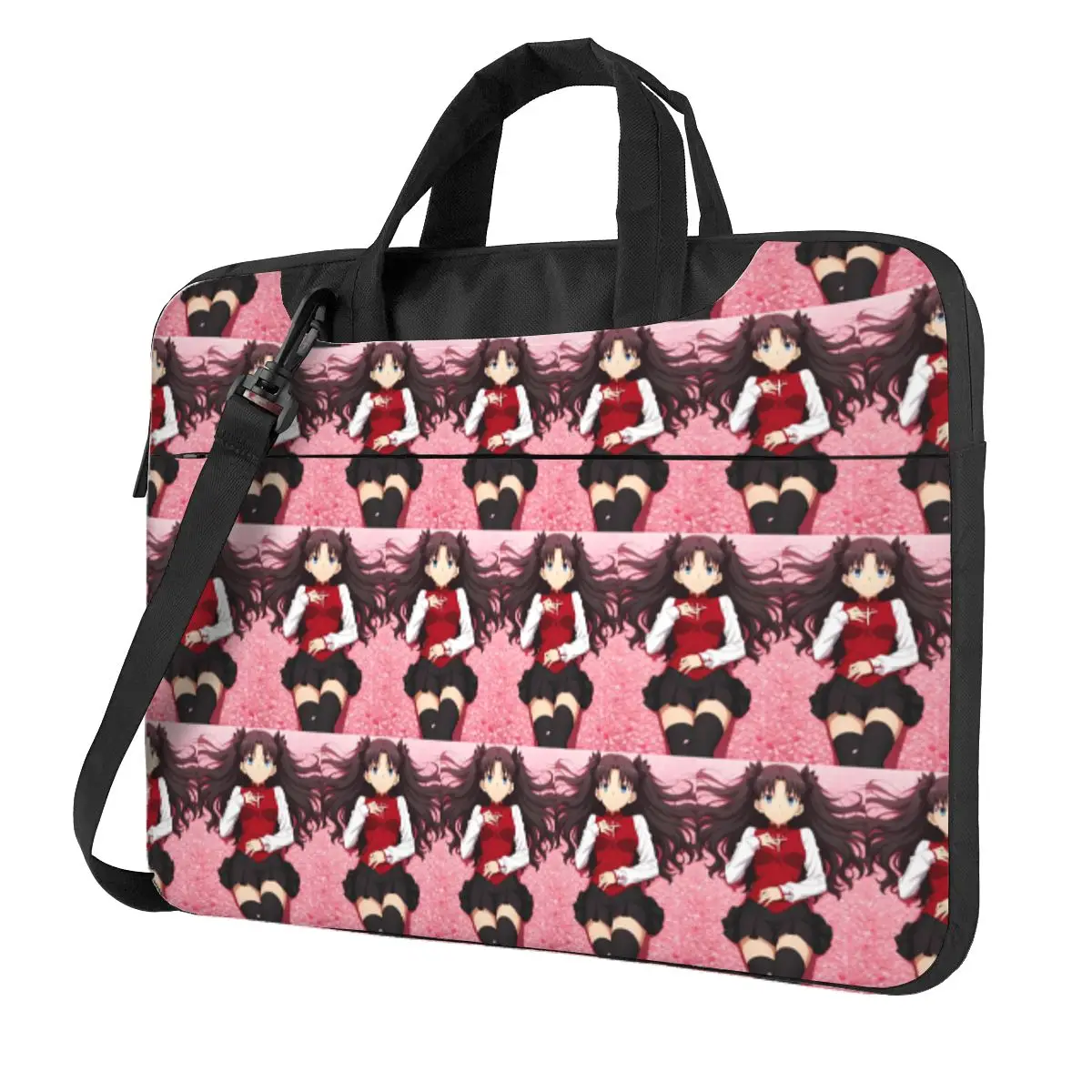 

Rin Tohsaka Sakura Petal Scene Fate Stay Night Anime Crossbody Laptop Bag Case Computer Bag 13 14 15.6 Inch Notebook Pouch