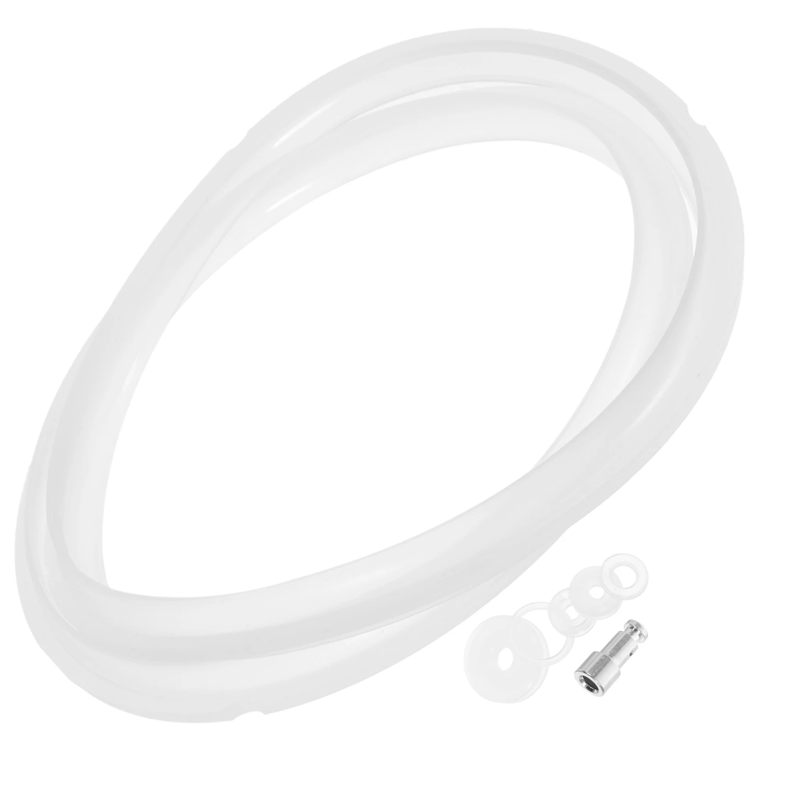 

1 set Pressure Cooker Sealing Ring 6L Gasket Reusable Rubber Parts Stainless Steel Pot Accessories Kitchen Tools