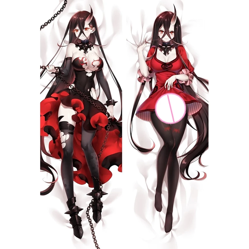 

Dakimakura Anime Water Demon Double-sided Pillow Cover Print Life-size body pillows cover Adult pillowcase 2024