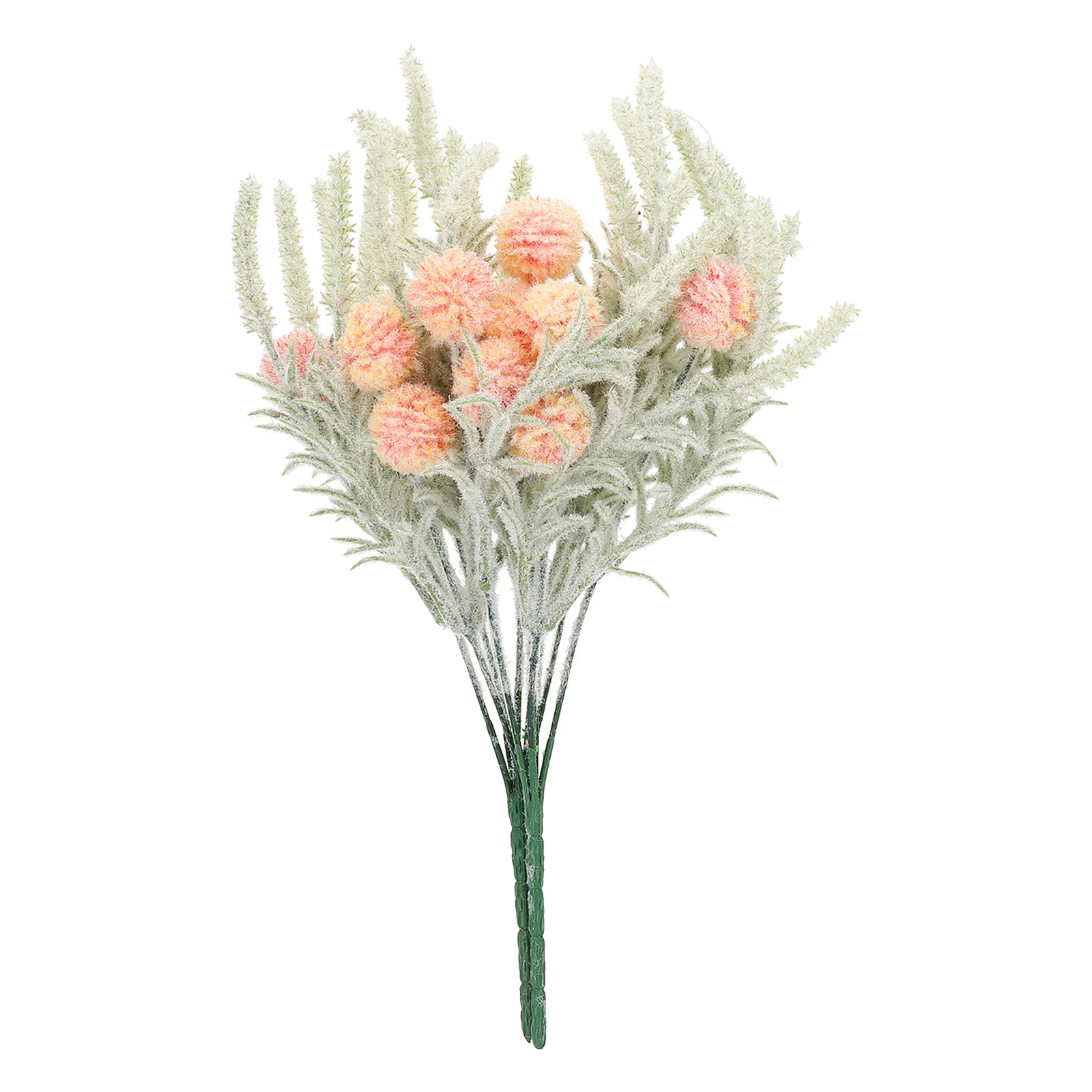 

2pcs Fake Dandelion Plastic Flowers Faux Dandelion Home Decorative Flowers Plants Lifelike Simulated Flower Adornment Diy