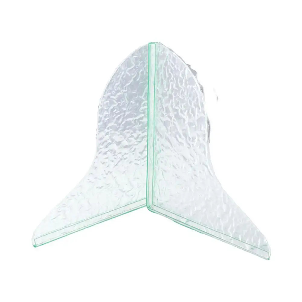 

2Pcs Water Splash Bathtub Edge Guard Self-Adhesive Shower Bath Corner Guard Splashing Transparent Bathtub Water Baffle