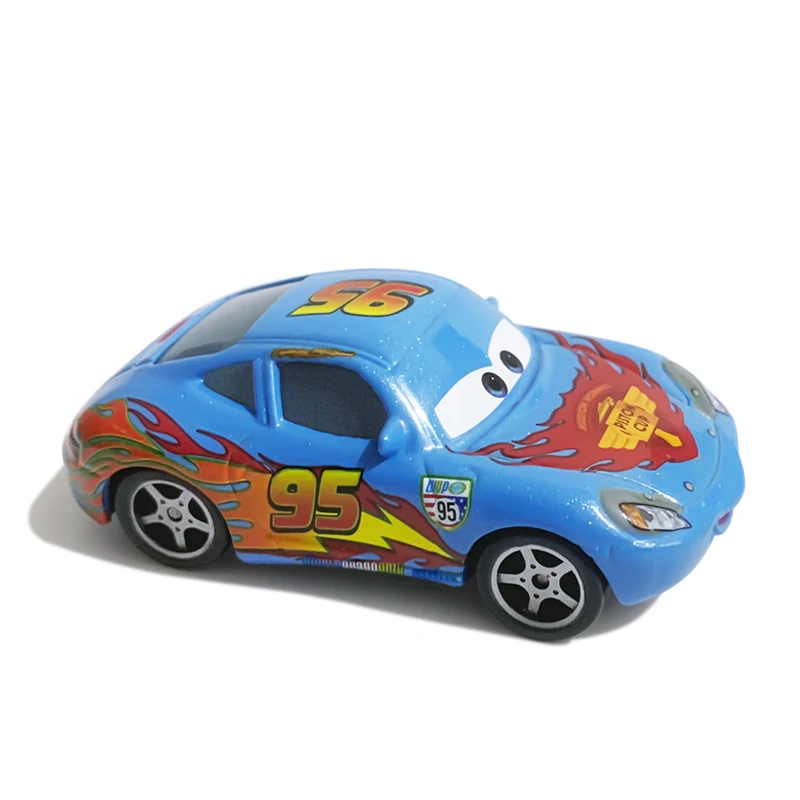 Pixar Cars Inertial Assistance Alloy Offroad-Fahrzeug Lightning McQueen Storm Cruz Mater Jackson Ramirez Kinderspielzeug Geschenke