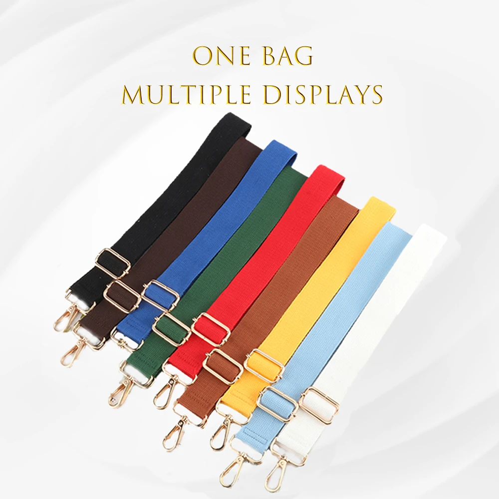 Bag Bandage Adjustable Length Fashionable Canvas Wenbbing  Wide Shoulder Strap Convenient Carrying Backpacks Expansion Bag Band