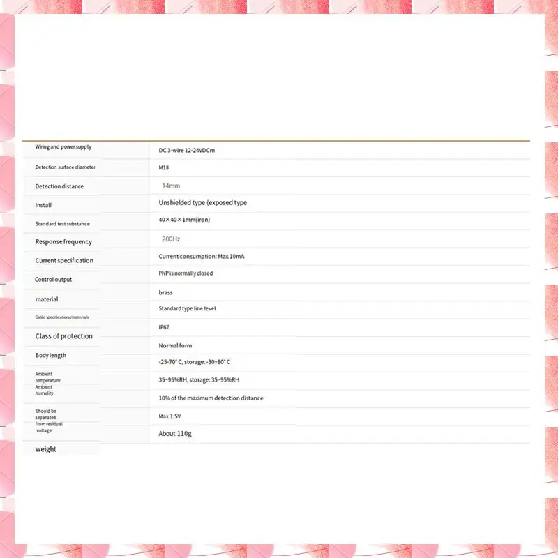JAJA Switch Sensor PRD18 12Mm Diameter DC12-24V 12Mm Diameter IP20 Switch Sensor PRD18 14DN2