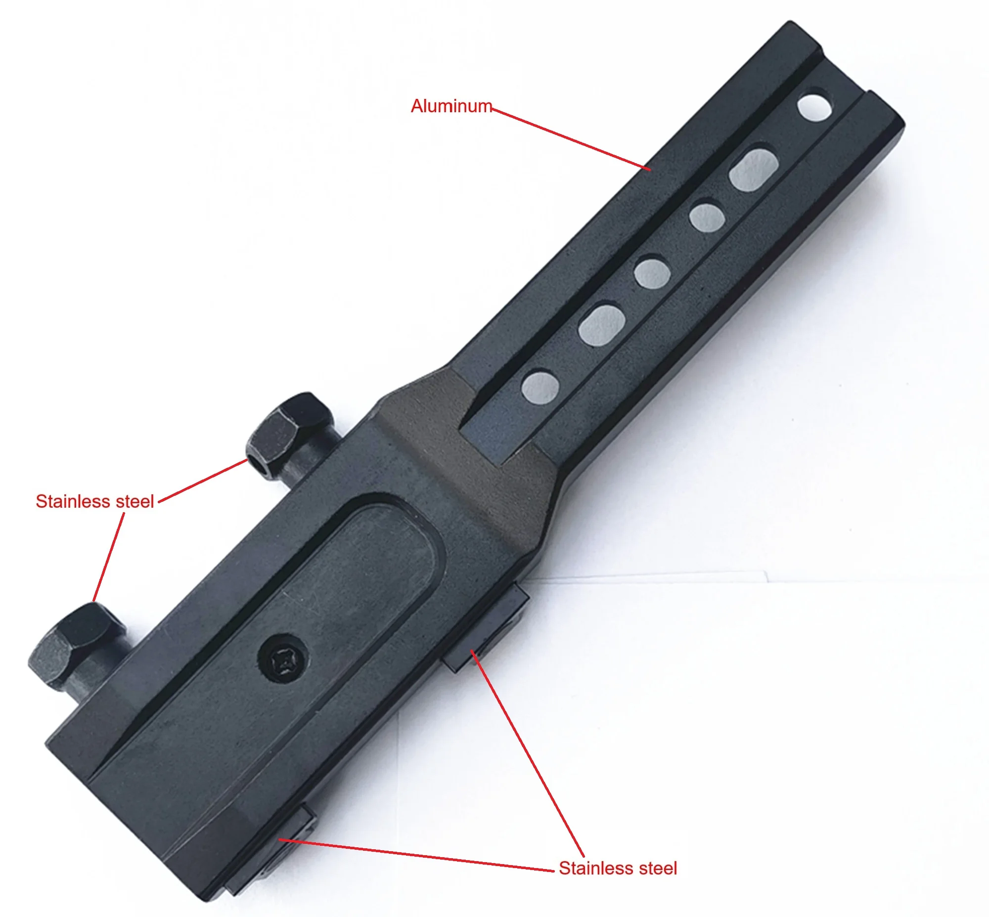 Montagem em trilho de 11 mm e 20 mm para HAP HAWK SCOPE PARD ZULUS NVH base adaptadora de escopo de visão noturna